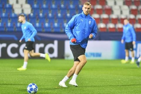 Football, CL, Viktoria Pilsen Training
