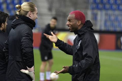 Football, EL, Besiktas Istanbul Training