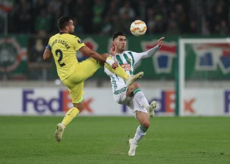 Football, EL, Rapid Vienna - FC Villarreal