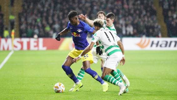 Football, EL, Celtic Glasgow - RB Leipzig