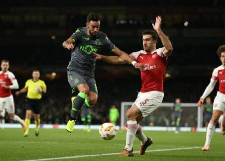 Football, EL, Arsenal FC - Sporting Lisbon