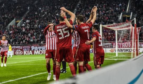 Football, EL, Olympiakos Piraeus - F91 Dudelange