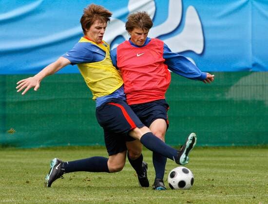 Football, EURO 2008, Training of the Russian national team