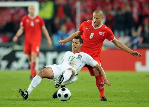 Football, EURO 2008, Switzerland - Portugal 2:0