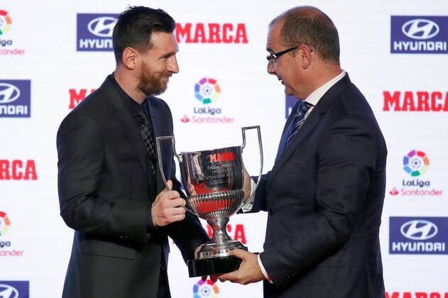 Football, Lionel Messi gets Marca Player of the Year Award