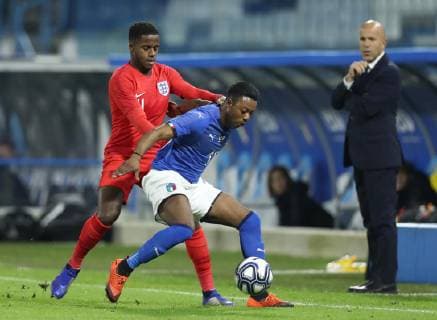 Football, Under-21 international, Italy - England