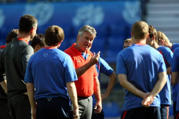 Football, EURO 2008, Training Russia