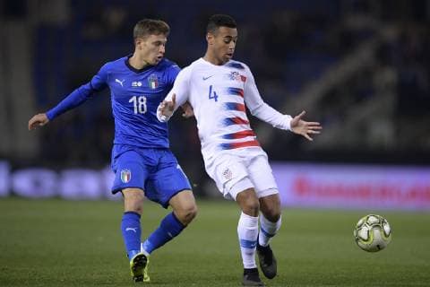 Football, Italy - USA