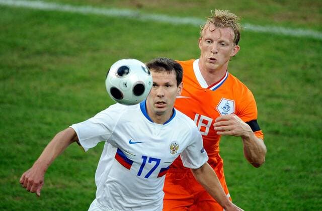 Football, EURO 2008, Quarter-final, Netherlands - Russia 1:3 n.V.