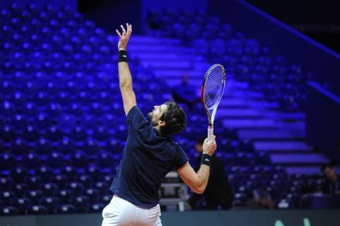 Tennis, Davis Cup Final Training