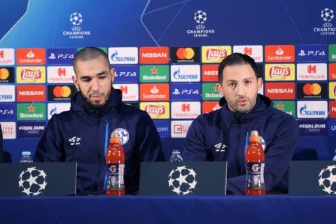 Football, CL, FC Schalke Press Conference