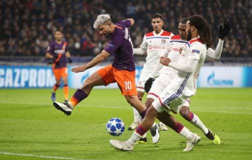 Football, CL, Olympique Lyon - Manchester City