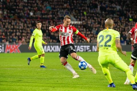Football, CL, PSV Eindhoven - FC Barcelona