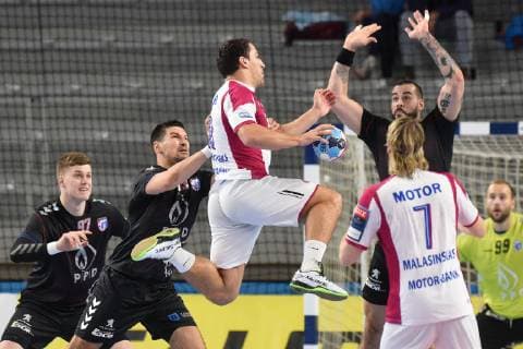 Handball, CL, RK PPD Zagreb - HK Motor Zaporizhzhya