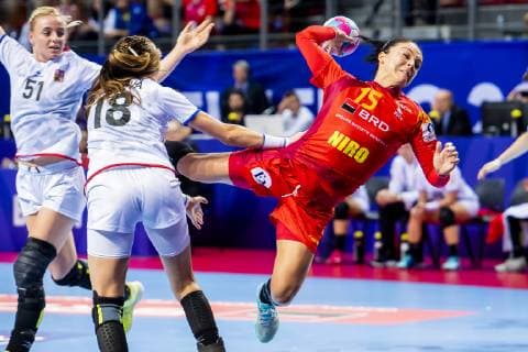 Handball, European Championship, Women, Romania - Czech Republic