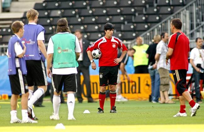 Football, EURO 2008, Training of the German National Team in Vienna