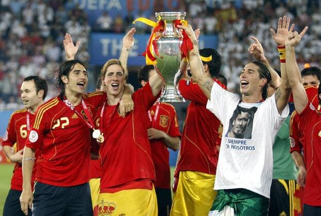 Football, EURO 2008, Final, Spain is European Champion