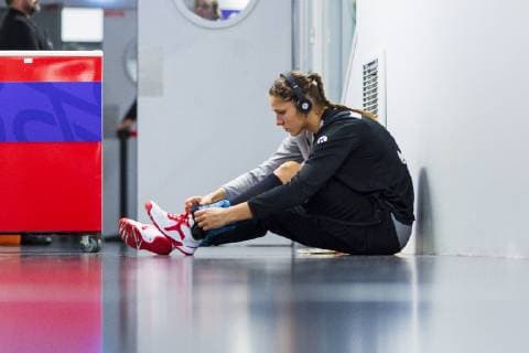 Handball, Women's European Championship, German team before the match