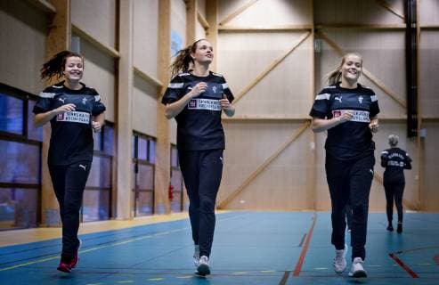 Handball, European Championship Women, Training National Team Denmark
