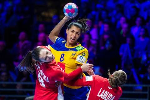Handball, Women's European Championship, Sweden - Poland