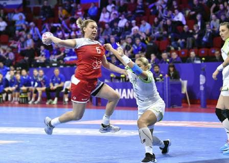 Handball, Women's European Championship, Russia - Slovenia