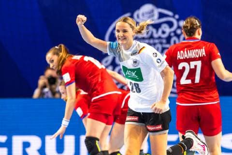 Handball, Women's European Championship, Germany - Czech Republic
