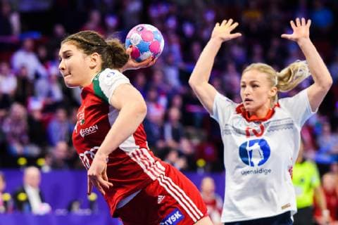 Handball, Women's European Championship, Hungary - Norway