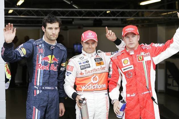 Motorsport, Formula 1, Silverstone GP, Heikki Kovalainen secures pole position