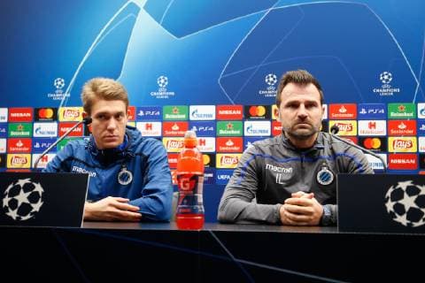 Football, CL, FC Brugge Press Conference