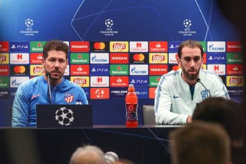 Football, CL, Atletico Madrid Press Conference