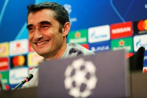 Football, CL, FC Barcelona Press Conference