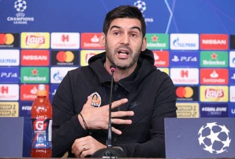 Football, CL, Shakhtar Donetsk Press Conference