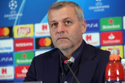 Football, CL, Olympique Lyon Press Conference