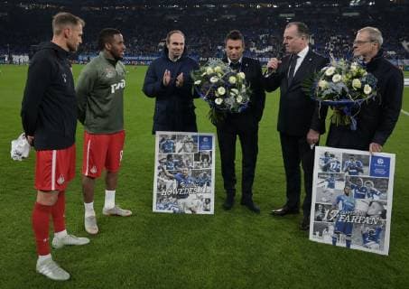 Football, CL, FC Schalke 04, Farewell to Benedikt Höwedes and Jefferson Farfan