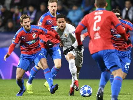 Football, CL, Victoria Plzen - AS Roma