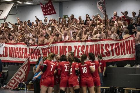 Handball, Ladies, Ultras at 1. FC Köln - Bayer Leverkusen II