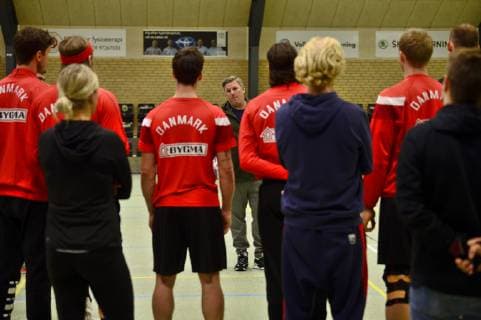 Handball, National Team Denmark Training
