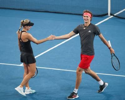 Tennis, Hopman Cup in Perth, Zverev and Kerber in the final after winning the Mixed