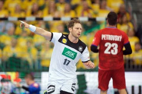 Handball, International match, Germany - Czech Republic