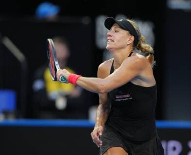 Tennis, Hopman Cup in Perth, Final, Angelique Kerber defeats Belinda Bencic