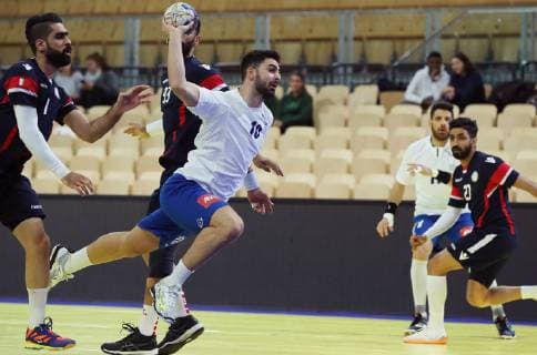 Handball, Test Match, Bahrain - Greece