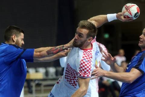 Handball, Test Match, Croatia - Italy