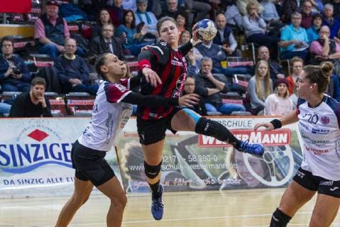 Handball, Women, Bayer Leverkusen - Thüringer HC