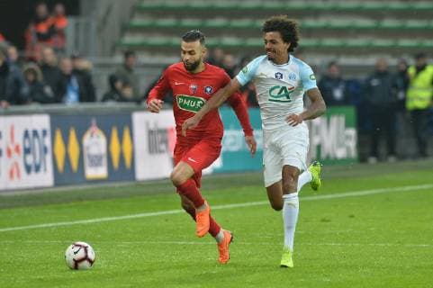 Football, Coupe de France, ASF Andrezieux - Olympique Marseille