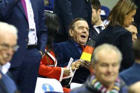 Handball World Cup, Germany - Korea, Celebrities at the Opening Match