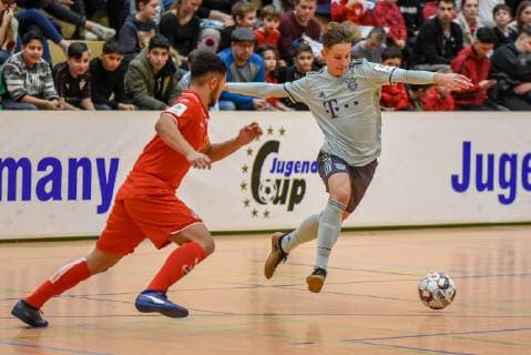 Indoor Football, U17 Youth Euro Cup in Gaildorf