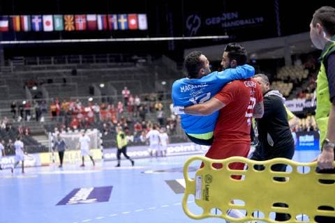 Handball World Cup, Tunisia - Chile, Injury to Marouen Maggaiz