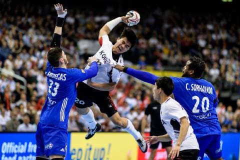 Handball World Cup, France - Team Korea