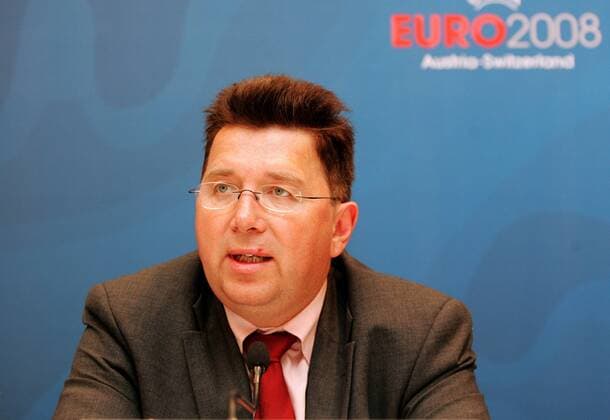 Football, Press conference on the EURO 2008