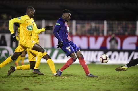 Football, Coupe de France, Viry Chatillon - SM Caen